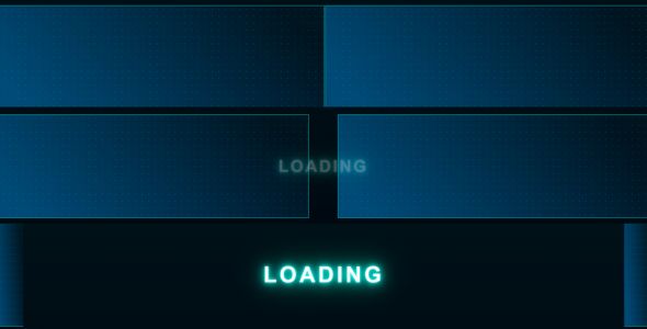 Futuristic Interactive CSS3 Loader with Neon Effects
