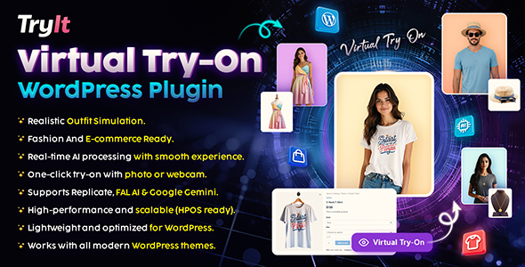 TRYIT – Virtual Try-On WooCommerce WordPress Plugin