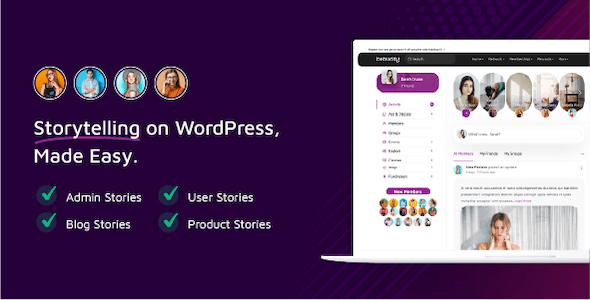 StoryPress - Interactive Instagram-Style Visual Stories Builder for WordPress