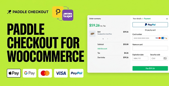 Paddle Checkout for WooCommerce – Supports Subscriptions & Recurring Payments