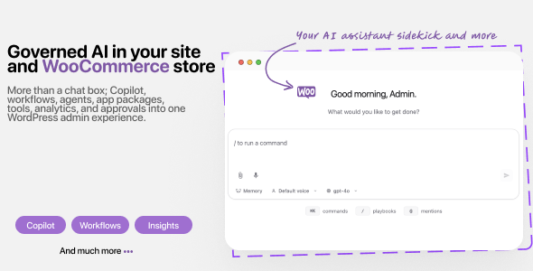SophMate - AI Copilot for WordPress and WooCommerce