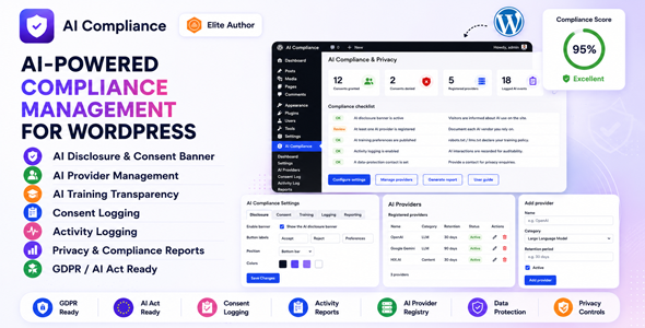 AI Compliance & Privacy Manager WordPress plugin