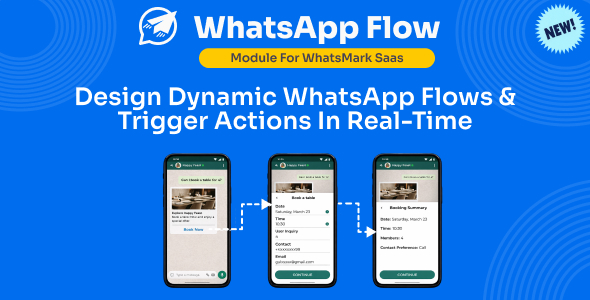 WhatsApp Flows Module for WhatsMarkSaaS