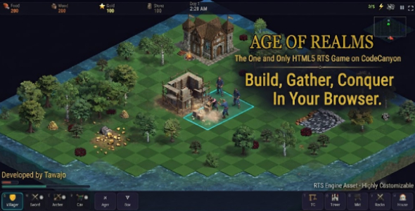 Age of Realms | Isometric RTS HTML5 Game