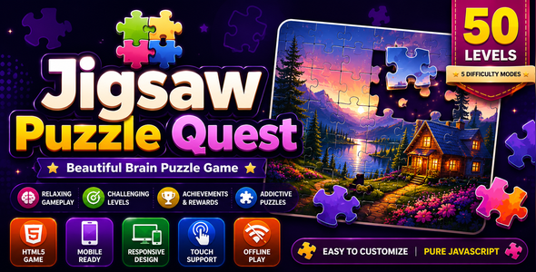 Jigsaw Puzzle | HTML5 Puzzle Game