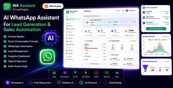 WALE - WhatsApp AI Lead Engine for Business Automation & Customer Engagement